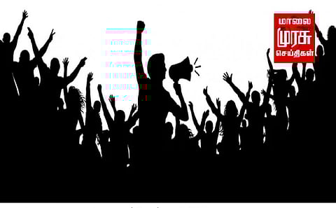 வயல் நிலங்களில் வாய்க்கால் வெட்டும் என்எல்சி நிர்வாகம்...! தடுத்து நிறுத்திய கிராம மக்கள் ...!