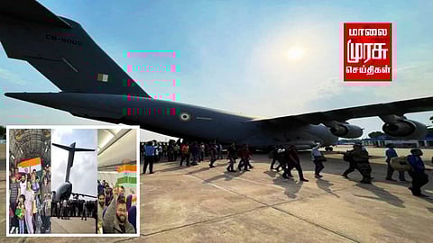 ஆபரேஷன் காவேரியின் ஆன் போர்டு...! சூடானில் இருந்து 70 தமிழர்கள் மீட்பு...!