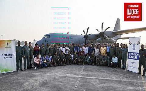 'ஆபரேஷன் காவேரி' நிறைவு; அமைச்சர் ஜெய்சங்கர் ட்வீட்...!