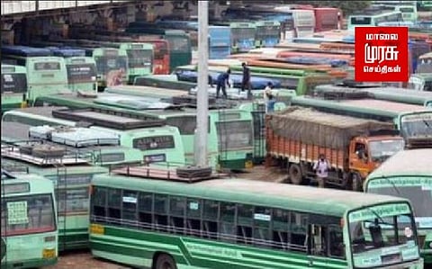 அரசு பேருந்தும் நிறுத்தப்படவில்லை - அமைச்சர் விளக்கம்!!!