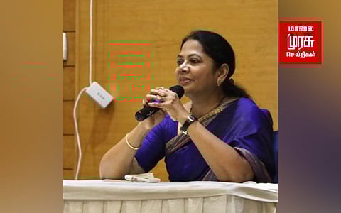 "இன்றைய இளைஞர்களிடம் வரலாறு சார்ந்த தேடல் இருக்கிறது" திமுக செய்தி தொடர்பாளர் சல்மா...!!