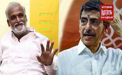 ஆளுநர் எதை பேசினாலும் அதை பொறுத்துக் கொள்ள எங்கள் தோள்கள் மரத்துப் போகவில்லை...!  - அமைச்சர் சேகர் பாபு.