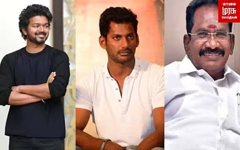 விஜய்காக, விஷாலை வம்பிழுத்த செல்லூர் ராஜூ...சர்ச்சையான பேச்சு!
