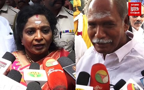 ”உச்சநீதிமன்ற தீர்ப்பு புதுச்சேரிக்கு பொருந்தாது” - தமிழிசை கருத்துக்கு மாறாக அமைந்த முதலமைச்சரின் கருத்து!