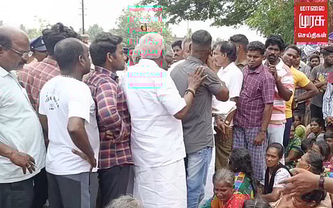 கள்ளச்சாராய வியாபாரம் - நடவடிக்கை எடுக்க கோரி போராட்டம்!