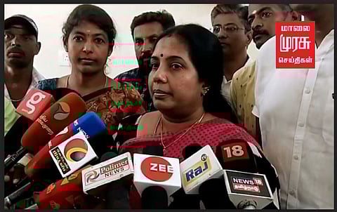 திருமாவளவன் திமுகவிலிருந்து பாஜகவுக்கு வாங்க அழைப்பு விடுக்கும் வானதி சீனிவாசன் ......