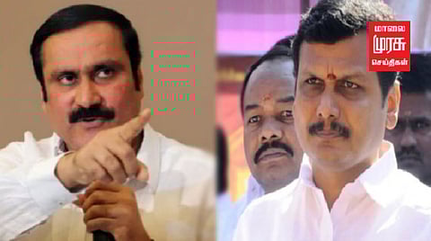 "காவல் துறை அதிகாரிகளை மாற்றி எந்த பயனும் இல்லை; அமைச்சரை மாற்றுக” - அன்புமணி ராமதாஸ்.