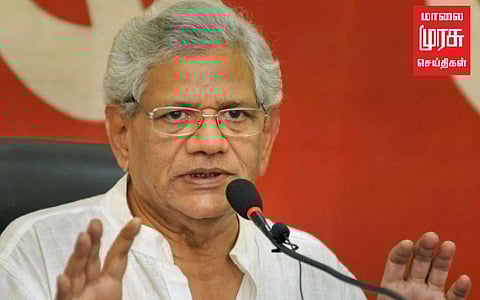 "பாஜகவை வீழ்த்த விருப்பமுள்ளவர்கள் ஒன்றிணைய வேண்டும்" சீதாராம் யெச்சூரி!