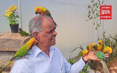 பறவைகள் பூங்காவில் குவியும் சுற்றுலா பயணிகள்!