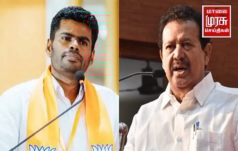 " அமைச்சர் பொன்முடி பொய்யை சொன்னாலும் பொருந்த சொல்ல வேண்டும்" - அண்ணாமலை.