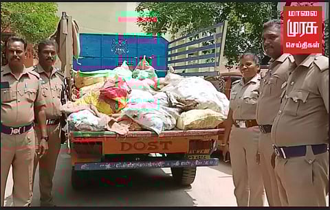 கள்ள சாராயத்திற்கு பயன்படுத்தும் 1500 கிலோ வெல்லம் பறிமுதல்- ஒருவர் கைது