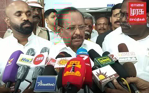 ”மேகதாதுவில் அணை கட்ட விடமாட்டோம்” - அமைச்சர் ரகுபதி திட்டவட்டம்!