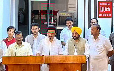 ”மாநில அரசுக்கு எதிரான அவசர சட்டத்தை திமுக கடுமையாக எதிர்க்கும்” - முதலமைச்சர் மு.க.ஸ்டாலின்!