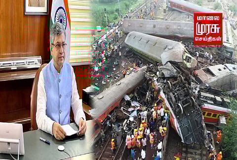 ஒடிசா ரயில் விபத்து: அஸ்வினி வைஷ்ணவ் தலைமையில் ஆய்வுக் கூட்டம்...!