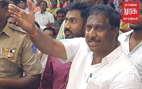 முதலமைச்சர் நிகழ்ச்சியில், தலைமை செயலாளரை திட்டிய எம்.எல்.ஏ!
