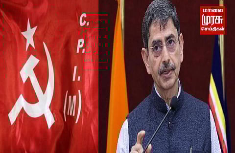 ஆர்.எஸ்.எஸ்.சின் அரசியல் கருவியாக செயல்பட்டு வரும் ஆளுநரை ஒன்றிய அரசு திரும்பப் பெற வேண்டும் - சிபிஐ (எம்) வலியுறுத்தல்.