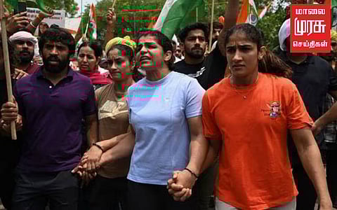 பிரிஜ் பூஷன் சிங் கைது செய்யப் படவில்லை எனில், மீண்டும் போராட்டக் களத்தில் குதிப்போம்: சாக்ஷி மாலிக் எச்சரிக்கை!