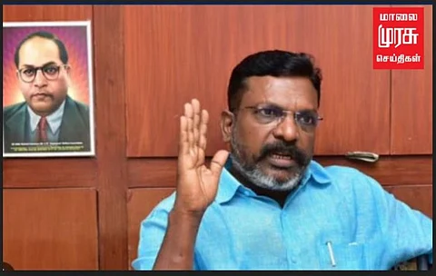 வி.சி.க தலைவர் திருமாவளவன் உட்பட ஒன்பது நபர்கள் மீது 8 பிரிவுகளின் கீழ் வழக்கு பதிவு !!! மீண்டும் வழக்கு தொடர காரணம் என்ன ?