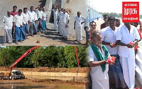 டெல்டா வந்தடைந்த காவிரி நீர்: வரவேற்பும் போராட்டமும்!