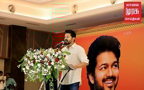 "நாளைய தலைவர்களை தேர்ந்தெடுப்பது மாணவர்களே... மாணவர்களிடம் சூசகமாக பேசிய விஜய்...!”