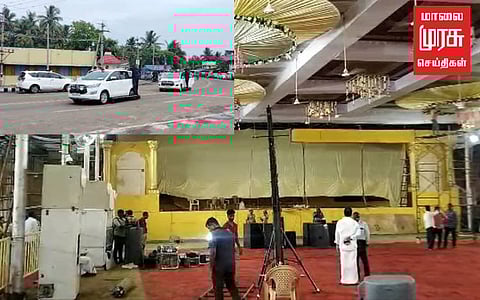 கலைஞர் கோட்ட திறப்பு விழா: முதலமைச்சர் ஆய்வு!