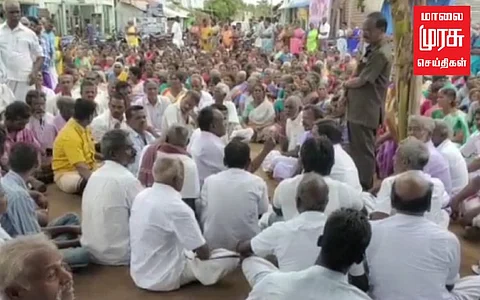 "கோயிலை அறநிலையத்துறை கட்டுப்பாட்டில் எடுக்க கூடாது" கிராம மக்கள் கோரிக்கை!
