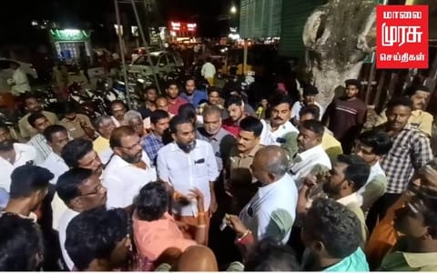 பழனியில் இந்து அமைப்பினர் போராட்டம்!