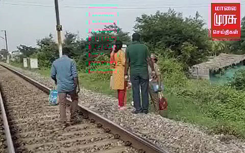 ரயிலை கவிழ்க்க சதியா? தீவிர விசாரணையில் போலீசார்!