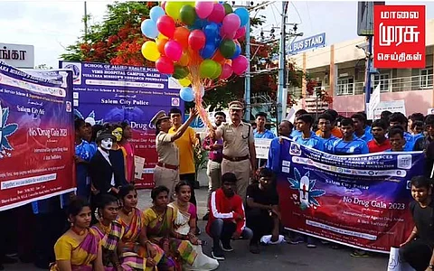 தமிழகத்தில் பல்வேறு இடங்களில் போதைப்பொருள் விழிப்புணர்வு!