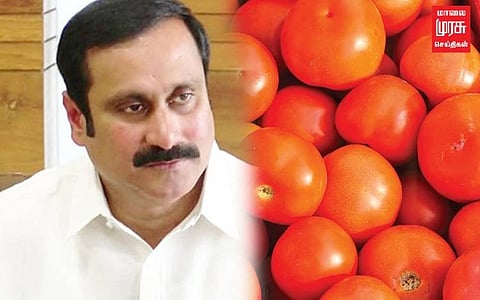 தக்காளி, காய்கறி விலை உயர்வு...சீரான விலையை உறுதி செய்ய அரசுக்கு அன்புமணி வலியுறுத்தல்!