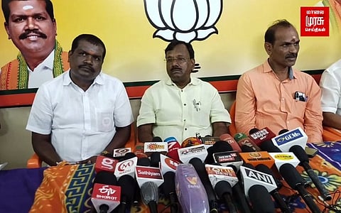 "அனைவருக்கும் வீடு கட்டும் திட்டத்தில் ஊழல்": மத்திய இணையமைச்சர் நாரயணசாமி பேச்சு!