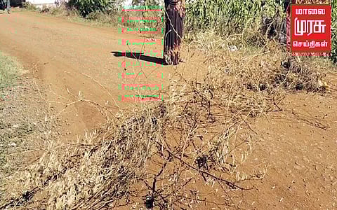 மயிலாடுதுறை: தார் சாலை அமைக்கக் கோரி பொதுமக்கள் சாலைமறியல்..!