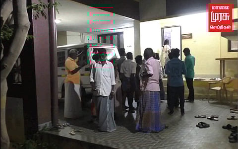 திருச்சி அருகே தீண்டாமை கொடுமை!