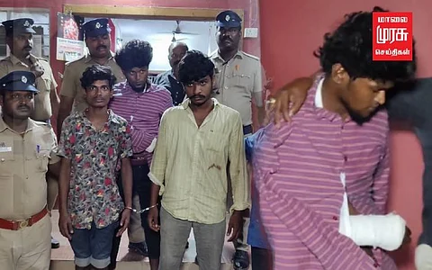 கைதான புல்லிங்கோஸ், கை வலியில் கதறல்...பரிதாபப்பட்டு மாவுக்கட்டு போட்ட போலீசார்!