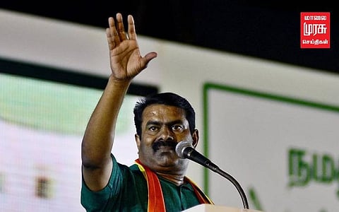 "அண்ணாமலையை விட ஆளுநர் அதிகம் அரசியல் பேசுவதால், யார் தலைவர் என்பதில் குழப்பம்", சீமான் விமர்சனம்!!