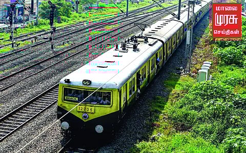இன்று முதல் புதிய அட்டவணையில் இயங்கும் புற நகர் ரயில்கள்!!