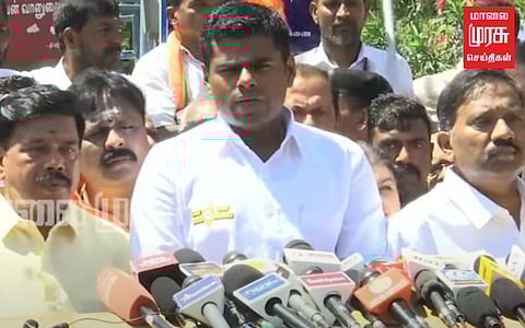 முதலமைச்சருக்கும், அமைச்சர் உதயநிதிக்கும் அண்ணாமலை சொன்ன அட்வைஸ்...!