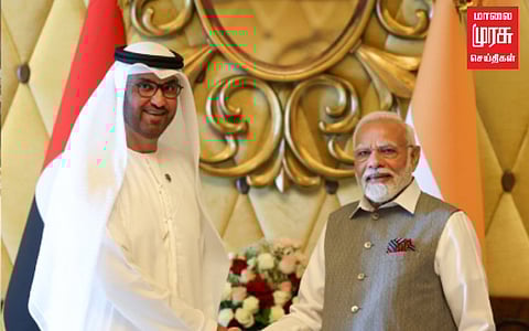 ”80 பில்லியன் டாலர், விரைவில் 100 பில்லியன் டாலர்களை எட்டும்” - பிரதமர் மோடி பேச்சு!