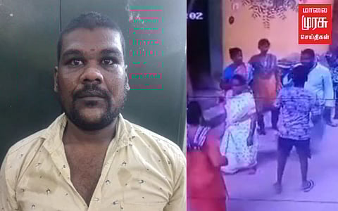 சென்னை வியாசர்பாடியில் பரபரப்பு! தலைமை காவலரை மிரட்டிய ரவுடி கைது!!