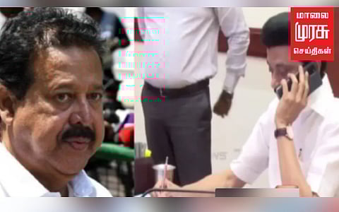 அமைச்சர் பொன்முடியுடன் தொலைபேசியில் பேசிய முதலமைச்சர்...!