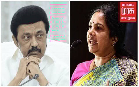 ” நீதிமன்ற தீர்ப்புகளின் படியே அமைச்சர்கள் மீது விசாரணை ”- வானதி சீனிவாசன்.