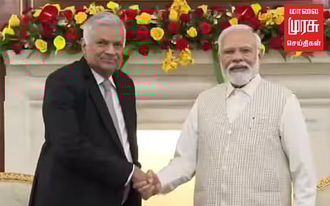 பிரதமர் மோடி - அதிபர் ரணில் விக்ரமசிங்கே சந்திப்பு...கோரிக்கை வைத்த பிரதமர்!