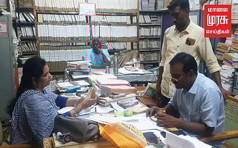 ஓசூர் சார் பதிவாளர் அலுவலகத்தில் சோதனை..! லட்சங்களில் கையாடல்..!
