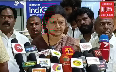 ”காவேரி விவகாரத்தில் கூட்டணி தர்மத்தை பார்க்க கூடாது” சசிகலா வலியுறுத்தல்!