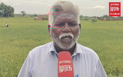 அறுவடைக்கு தயாராகி உள்ள நெற்பயிர்களை அழிக்கும் என்.எல்.சி.நிறுவனம்!கண்ணீரில் விவசாயிகள்!!