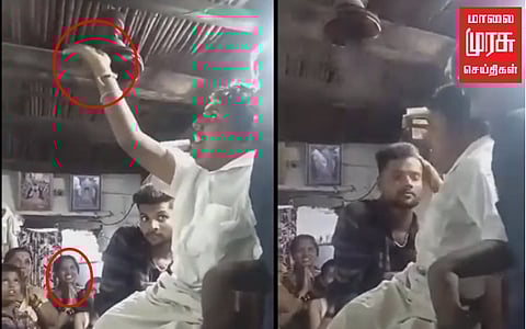 புதிய வரவு: சீலிங் ஃபேன் சாமியார்... ஓடும் ஃபேனில் கைவிட்டு அருள்வாக்கு!!