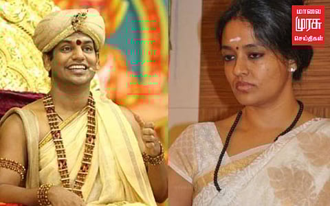 கைலாசாவில்தான் பெண்களுக்கு பாதுகாப்பு அதிகம்...நித்யானந்தாவை பாராட்டி தள்ளிய ரஞ்சிதா!