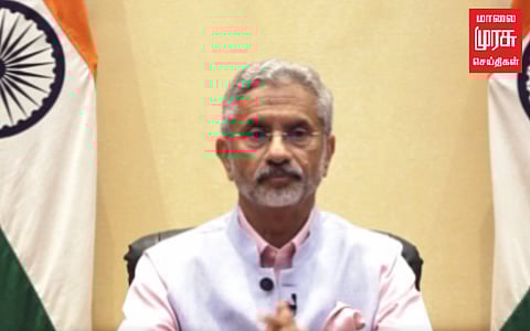 ”எதிர்க்கட்சிகளுக்கு பிரிவினை அரசியல் தான் முக்கியம்” -  ஜெய்சங்கர் குற்றச்சாட்டு!