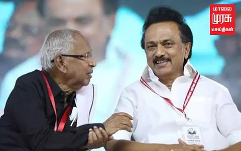 கி.வீரமணிக்கு தகைசால் தமிழர் விருது அறிவிப்பு!
