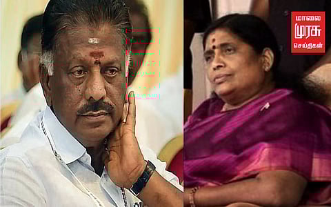 ”ஓபிஎஸ் -ன் மனைவியின் இறப்பில் சந்தேகம்; தமிழக அரசு விசாரணை கமிஷன் அமைக்க வேண்டும்” - அதிமுக மகளிர் அணி